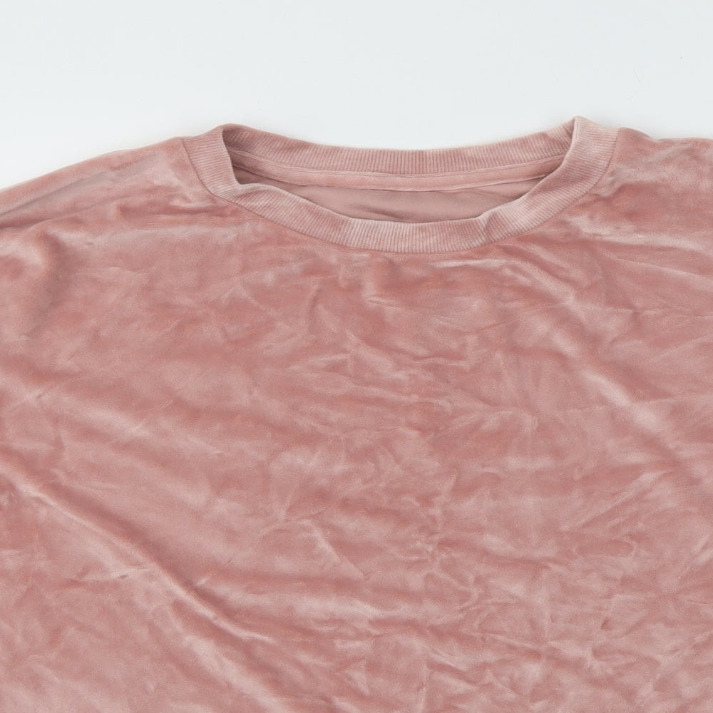 George Womens Pink   Top Pyjama Top Size 16