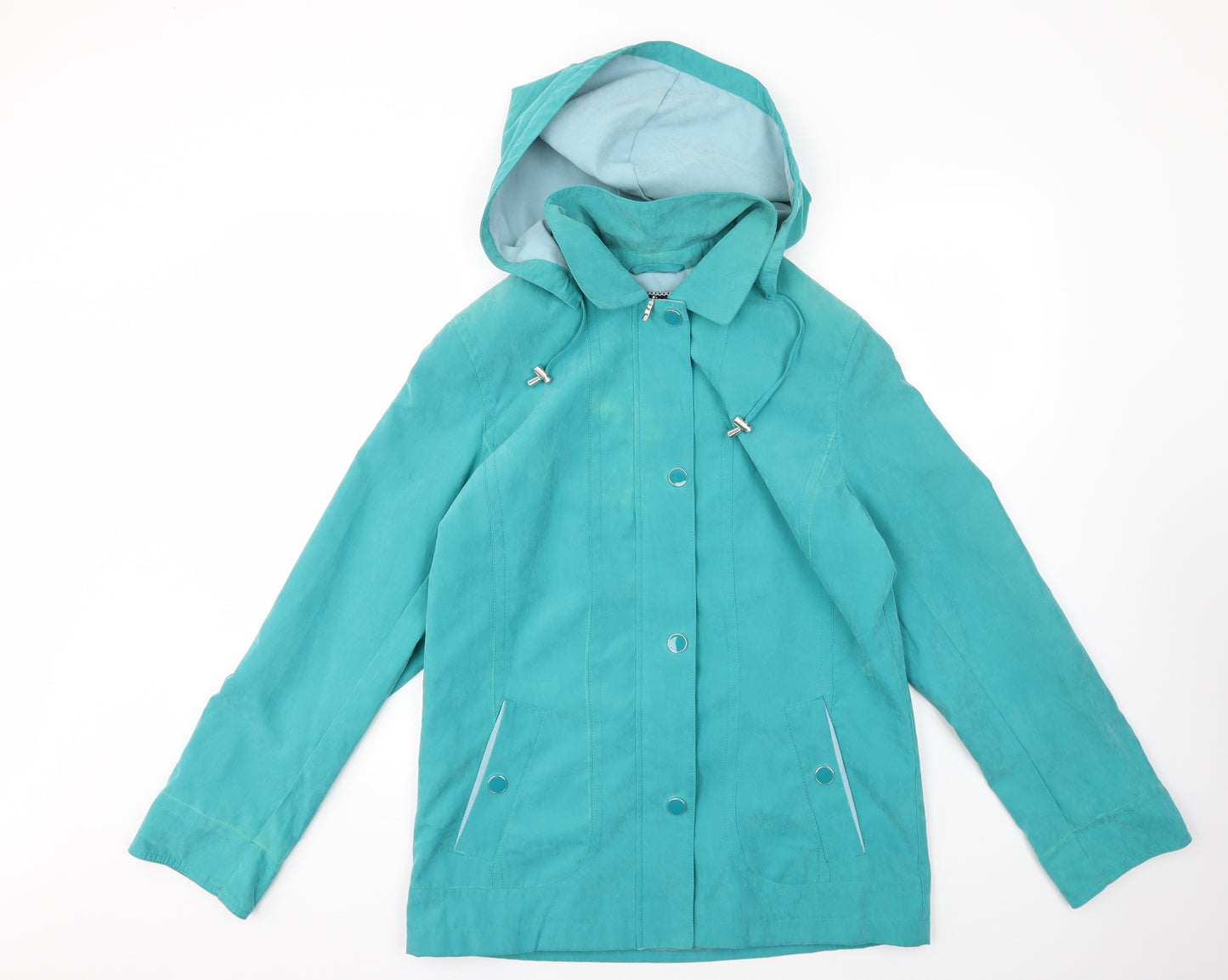 ISLE Womens Blue   Jacket Coat Size 10