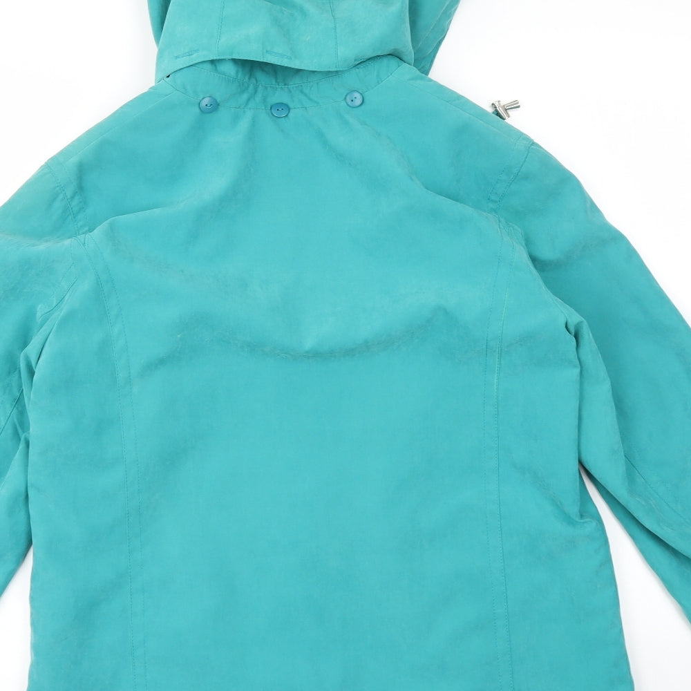 ISLE Womens Blue   Jacket Coat Size 10