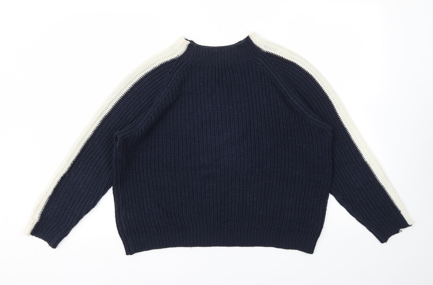 M&Co Womens Blue   Pullover Jumper Size 12