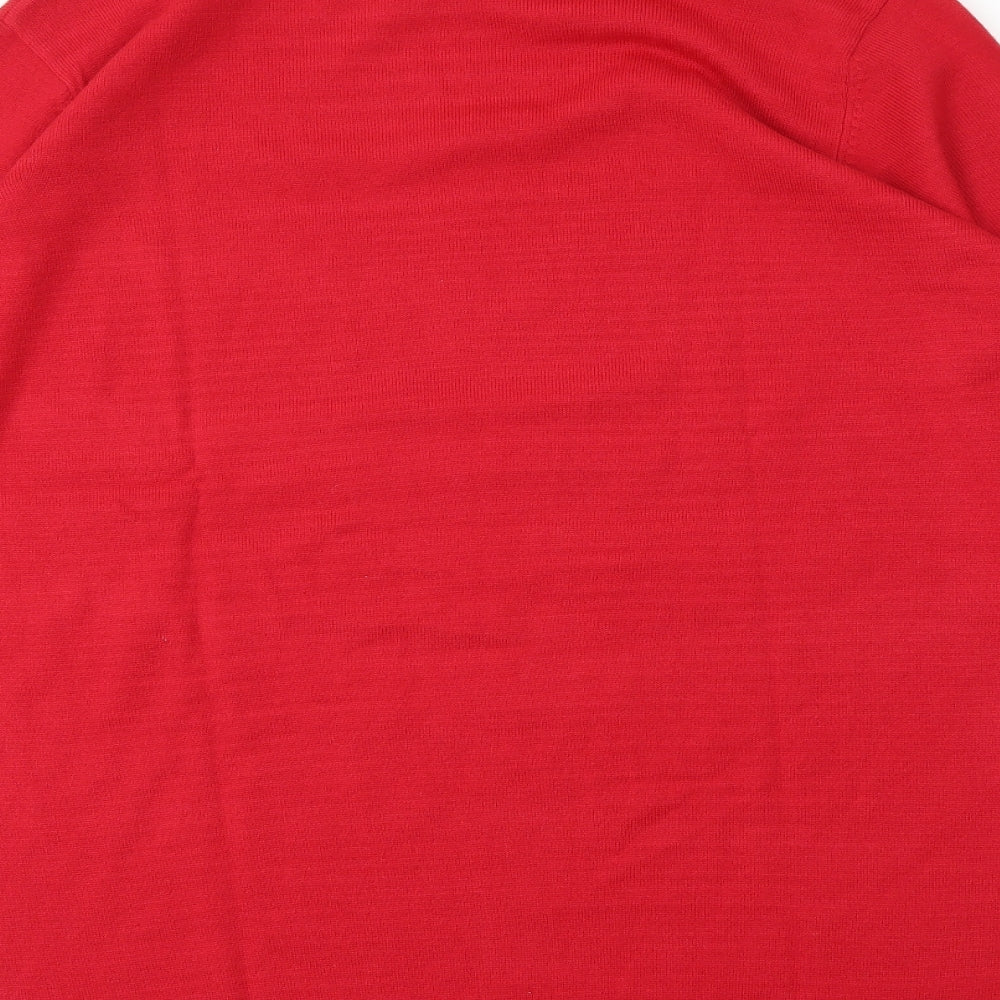 Livergy Mens Red   Pullover Sweatshirt Size XL