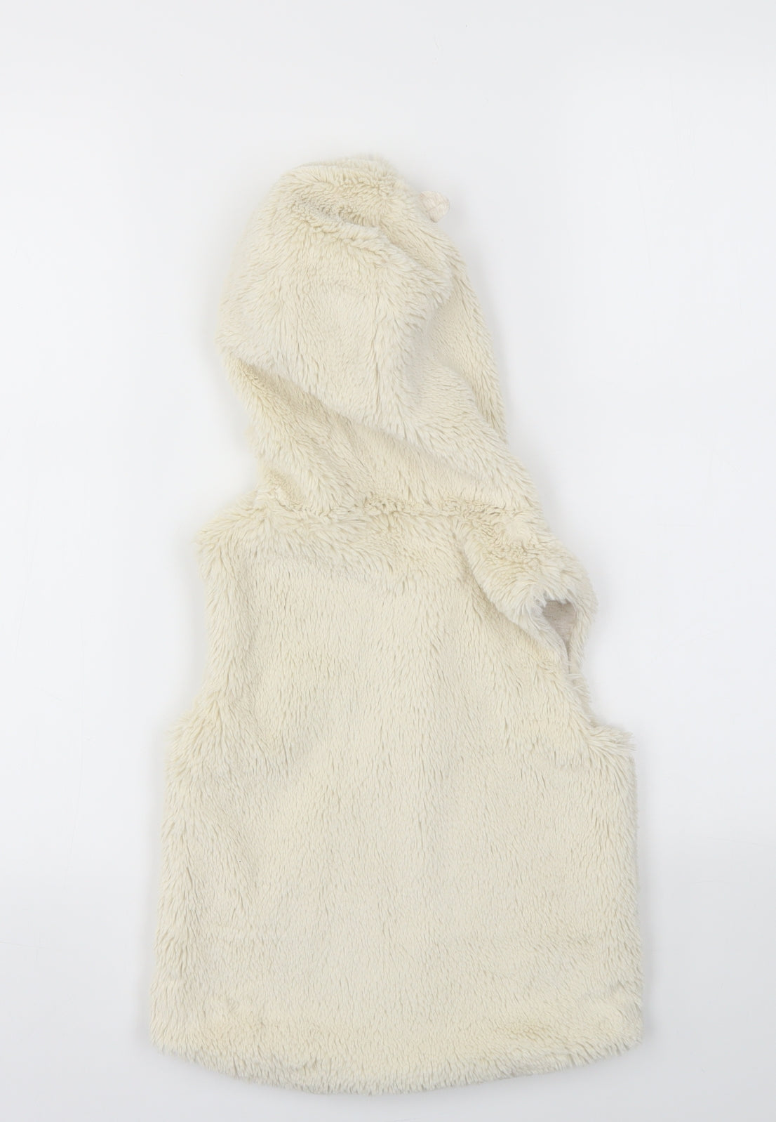 NEXT Girls Ivory   Gilet Jacket Size 4-5 Years