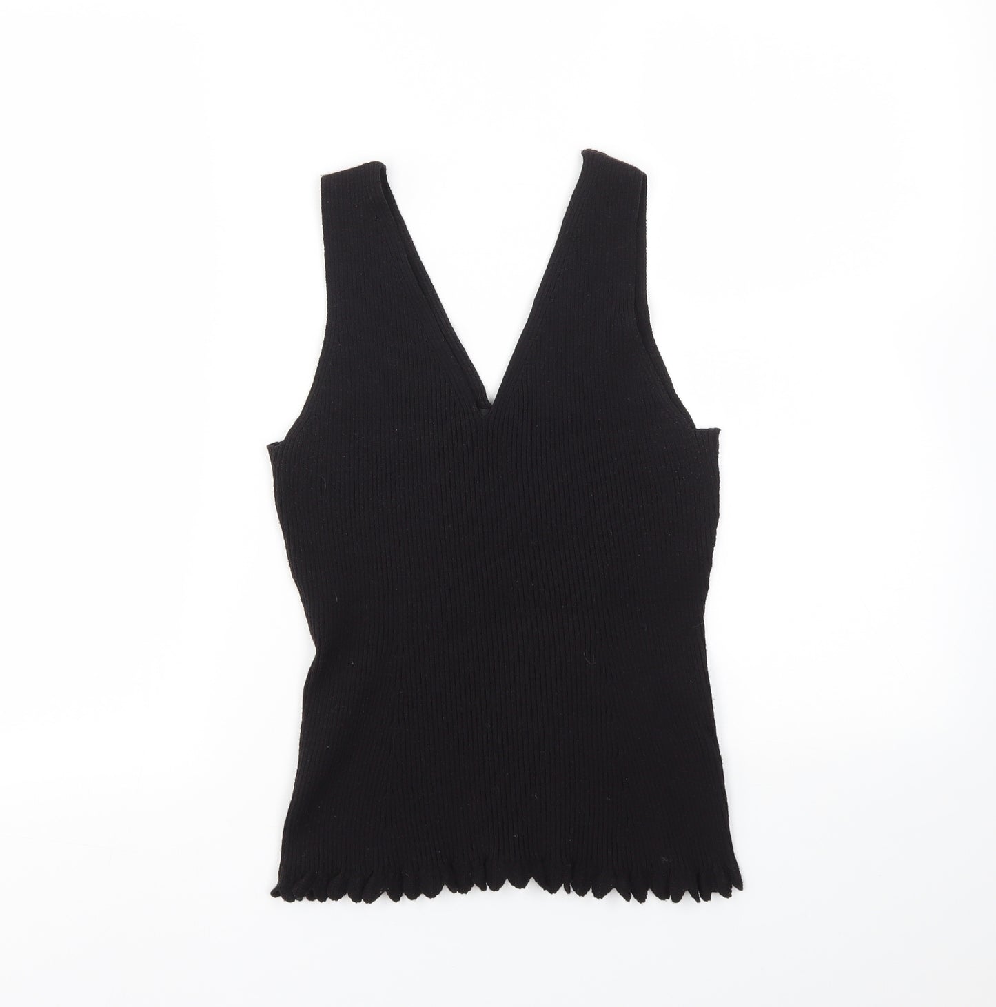 Florence  Fred Womens Black   Basic T-Shirt Size 16