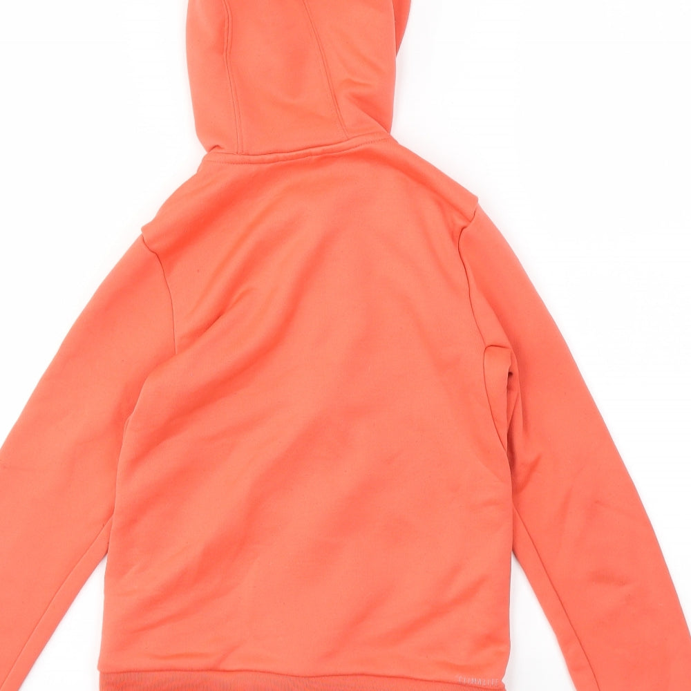 adidas Girls Pink   Full Zip Jumper Size 9-10 Years