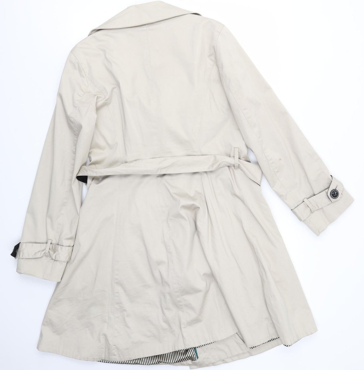 Principles Womens Beige   Jacket Coat Size 14