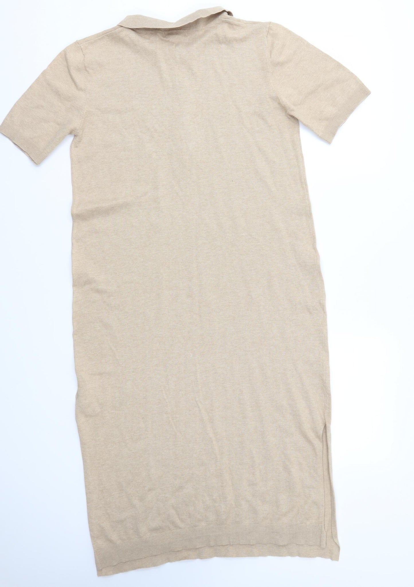 H&M Womens Beige   Jumper Dress  Size S