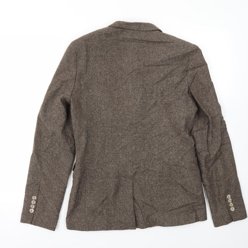 Topman Mens Brown   Jacket Blazer Size 36