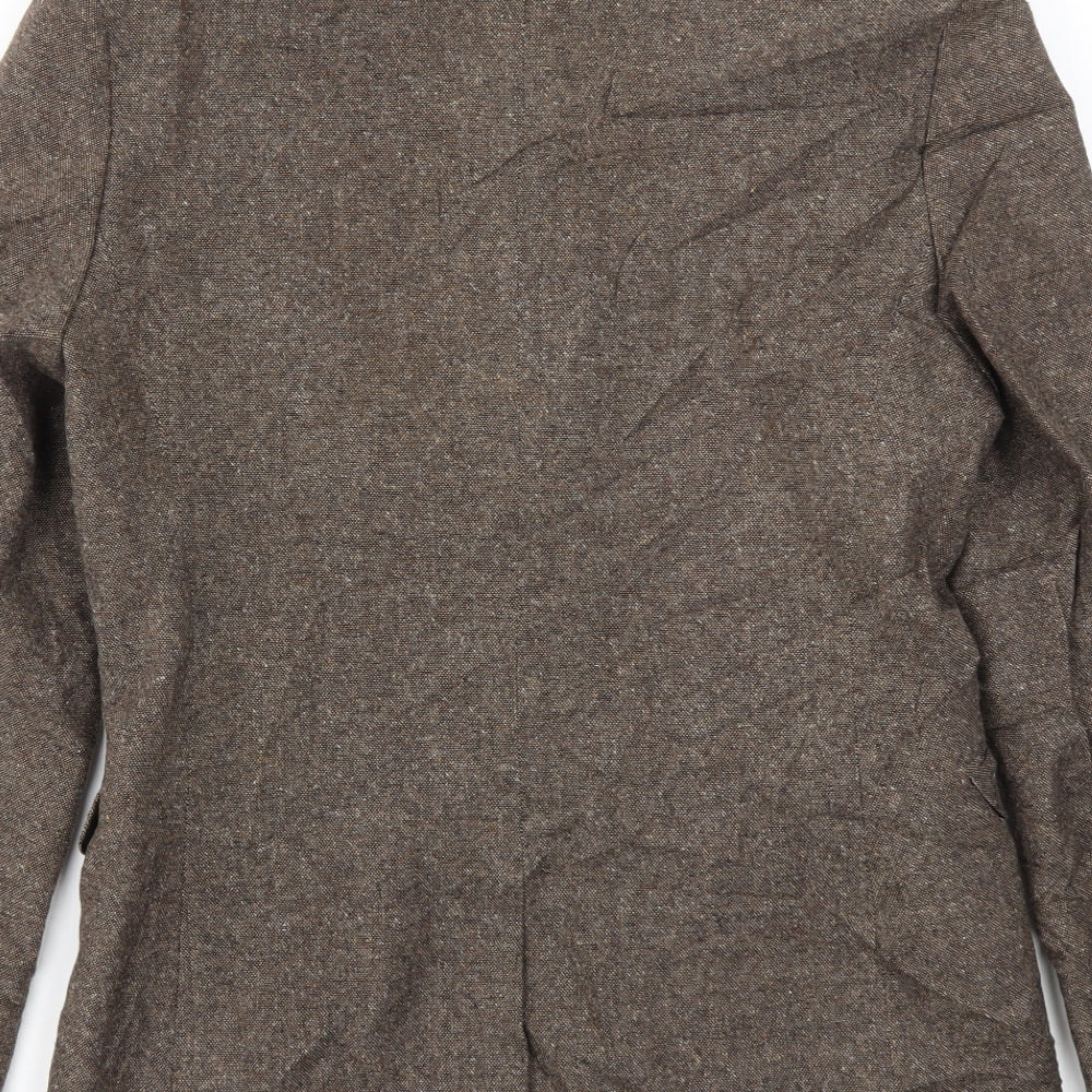 Topman Mens Brown   Jacket Blazer Size 36