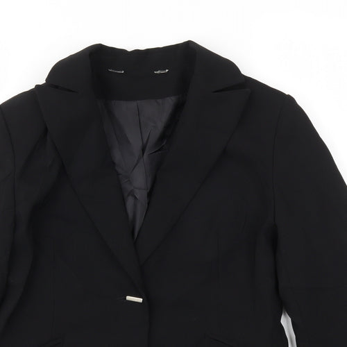 Kit Womens Black   Jacket Blazer Size 10