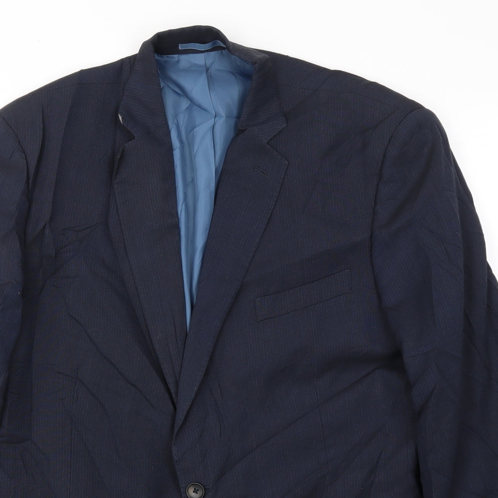 M&S Womens Blue   Jacket Blazer Size 44