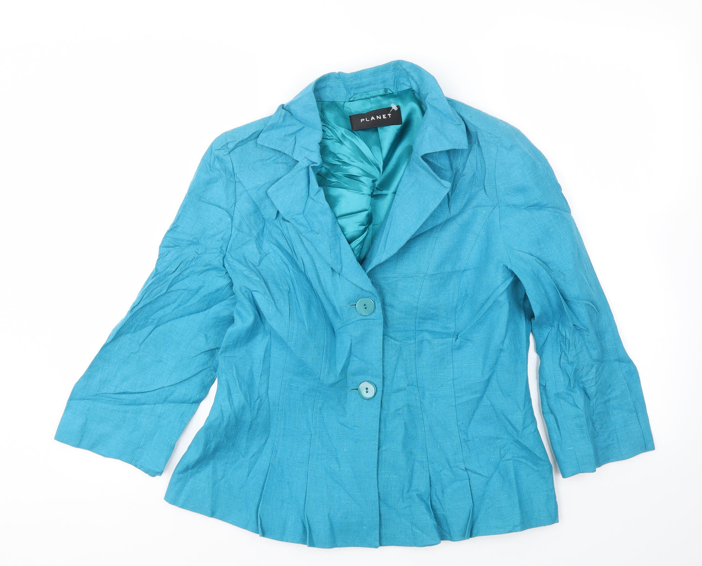 PLANET  Womens Blue   Jacket Blazer Size 10