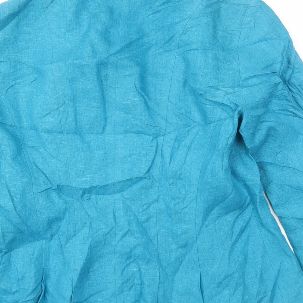 PLANET  Womens Blue   Jacket Blazer Size 10