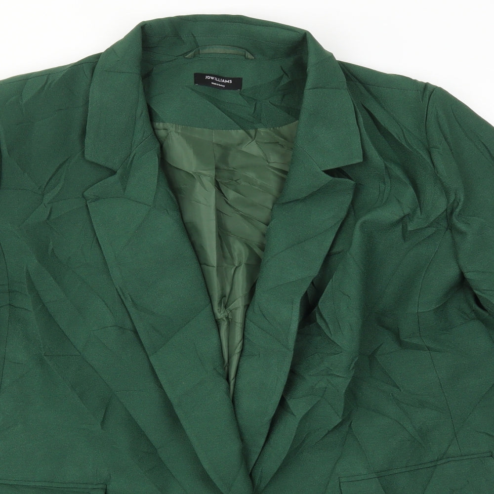 JD Williams Womens Green   Jacket Blazer Size 20