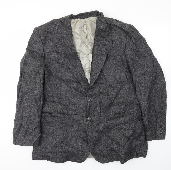 GREEN WOODS Mens Grey   Jacket Blazer Size 44
