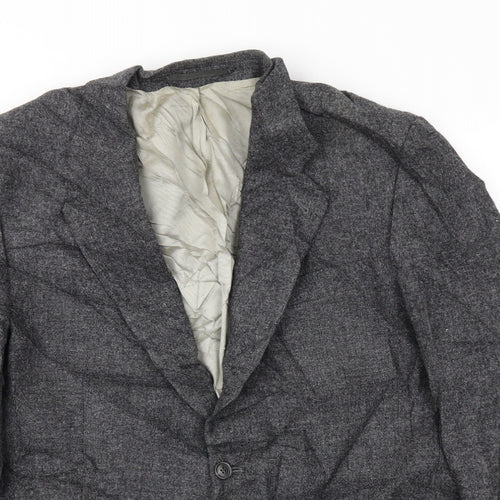 GREEN WOODS Mens Grey   Jacket Blazer Size 44