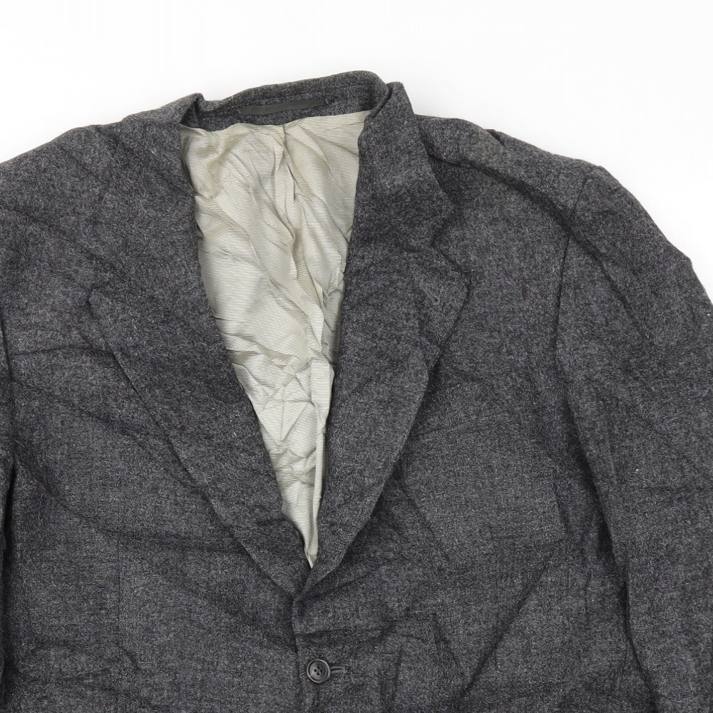 GREEN WOODS Mens Grey   Jacket Blazer Size 44