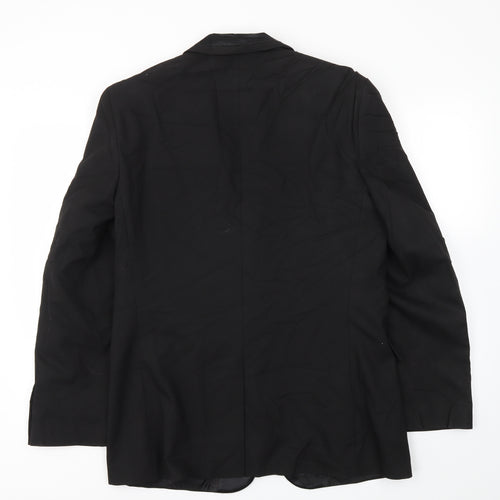 Topman Mens Black   Jacket Blazer Size 40