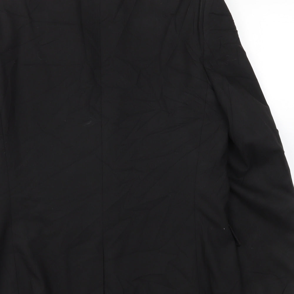 Topman Mens Black   Jacket Blazer Size 40