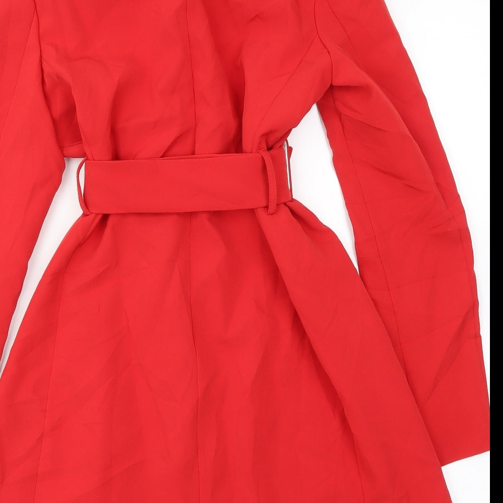 Boohoo Womens Purple   Jacket Blazer Size 8