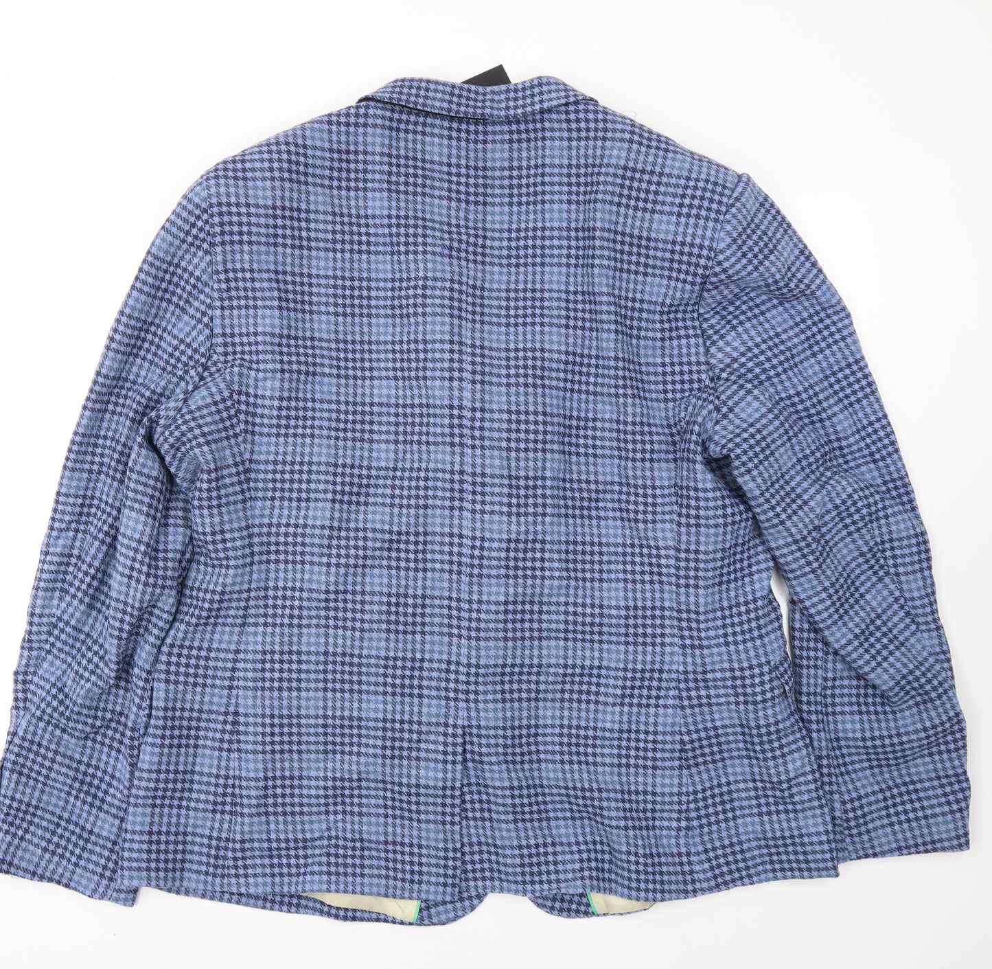 ASOS Mens Blue Check  Jacket Blazer Size 52