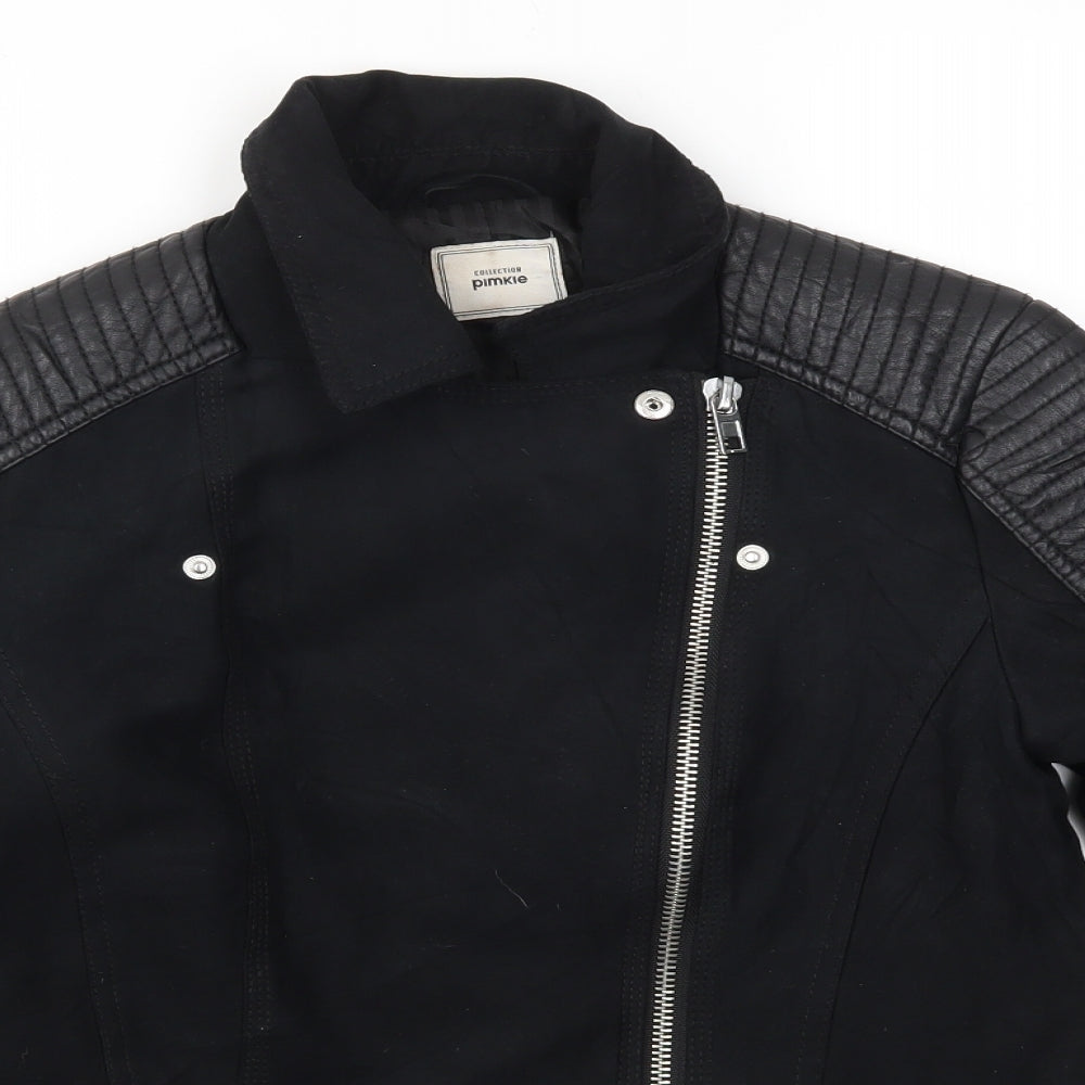 pimkle Womens Black   Jacket Coat Size 10