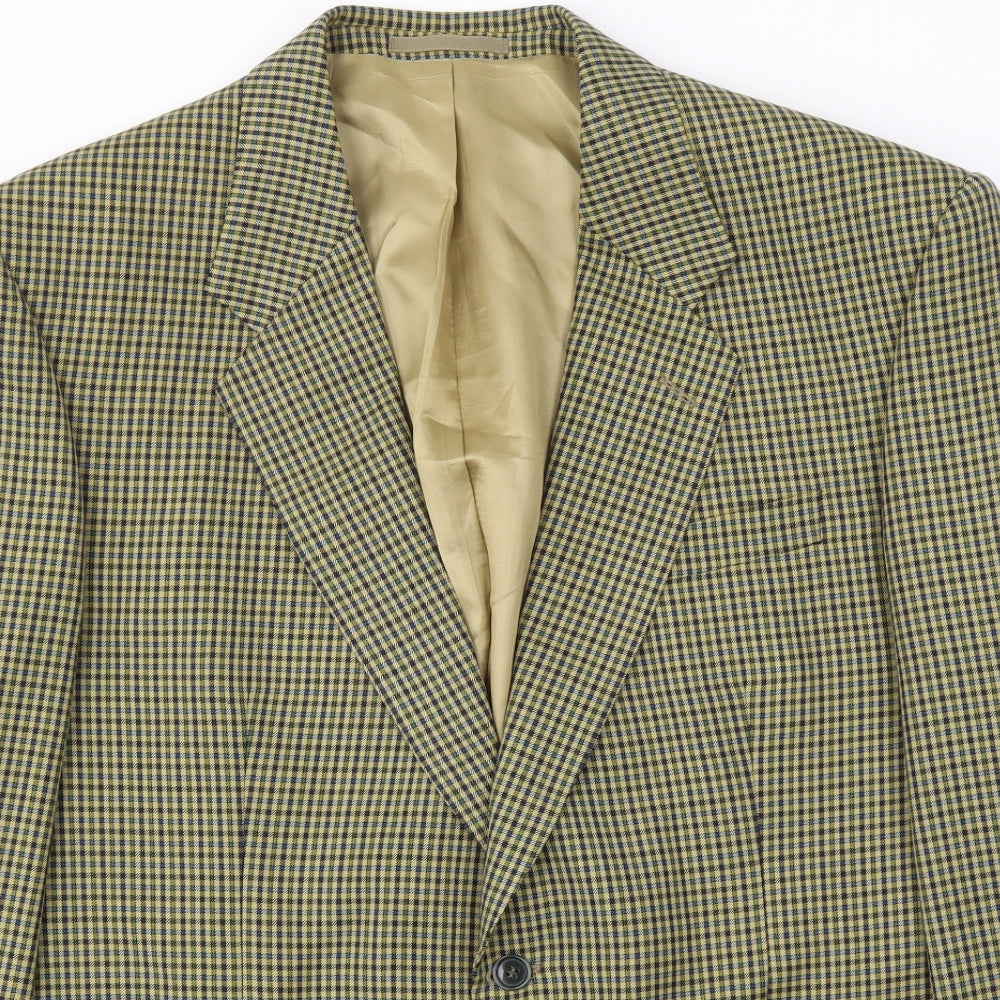 NT Mens Multicoloured Check  Jacket Blazer Size 44