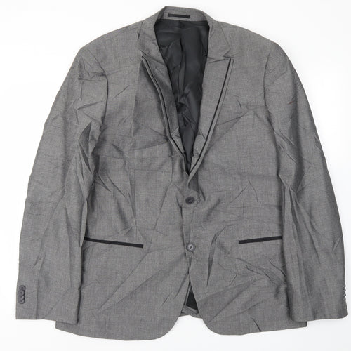 NEW LOOK  Mens Grey   Jacket Blazer Size 44