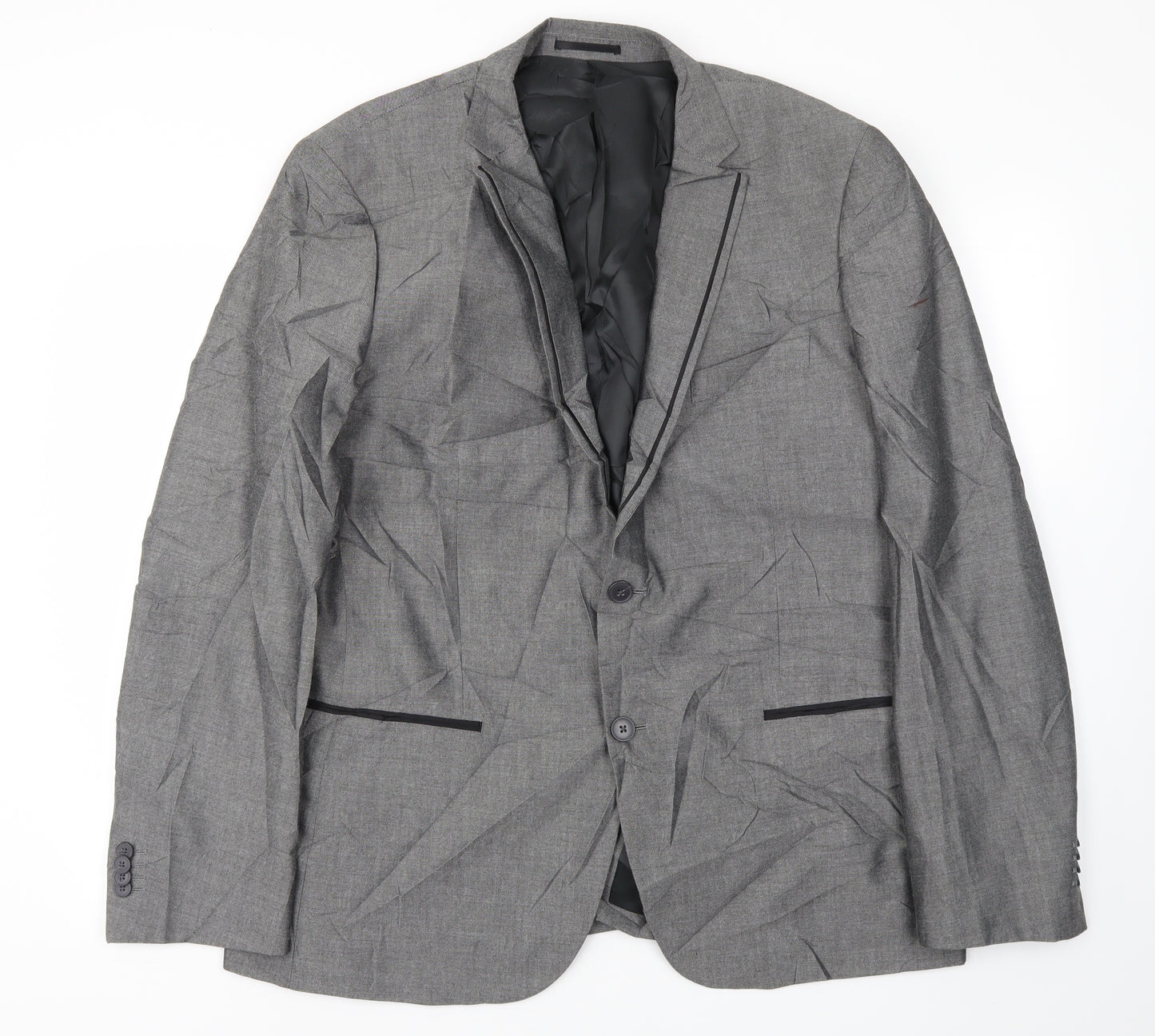 NEW LOOK  Mens Grey   Jacket Blazer Size 44