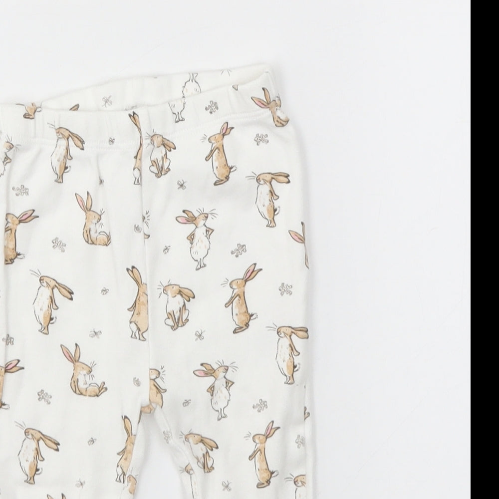 Matalan Girls Multicoloured Animal Print  Capri Leggings Size 6-9 Months