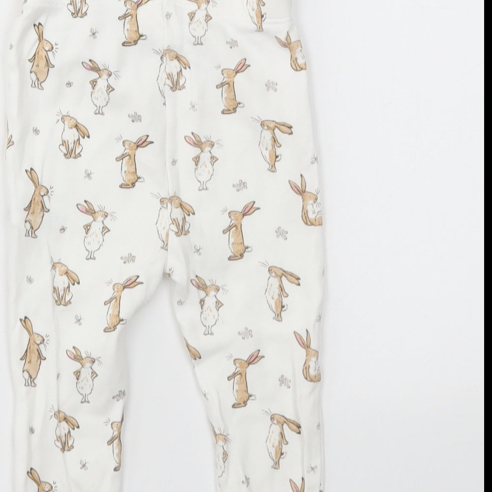 Matalan Girls Multicoloured Animal Print  Capri Leggings Size 6-9 Months