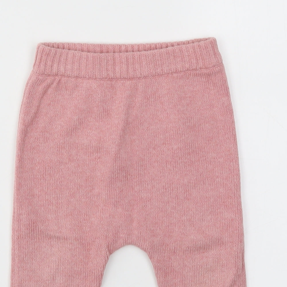 TU Girls Pink   Capri Leggings Size 12-18 Months