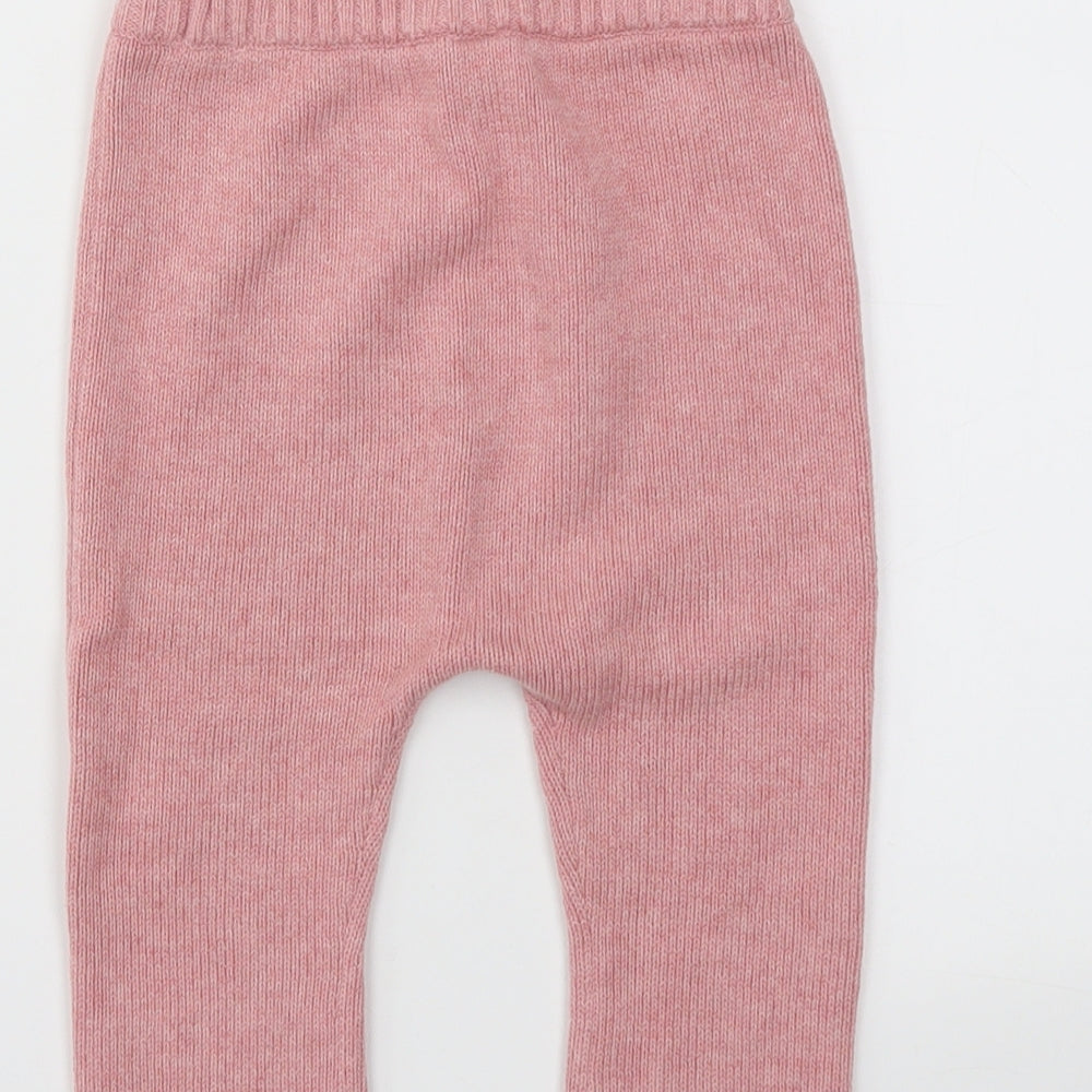 TU Girls Pink   Capri Leggings Size 12-18 Months