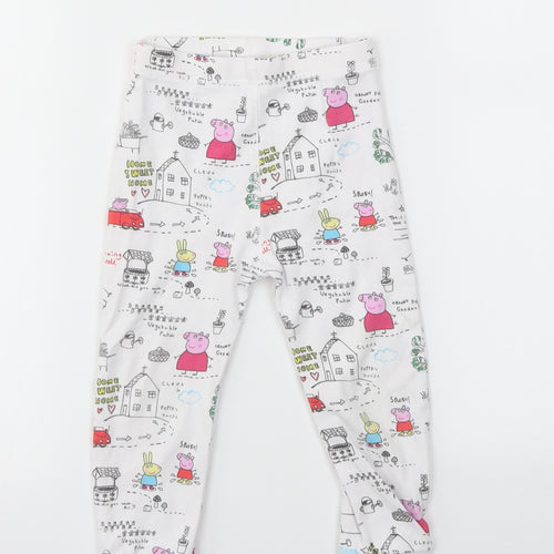 NEXT Girls Multicoloured   Capri Leggings Size 24 Months