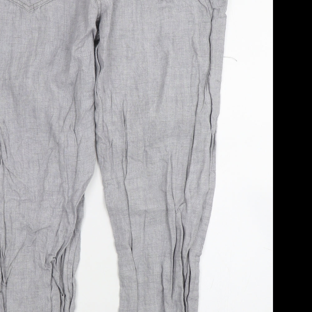 George Womens Grey   Trousers  Size 18 L27 in