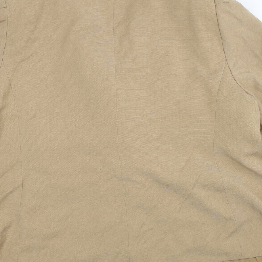 M&S Womens Brown   Jacket Blazer Size 20