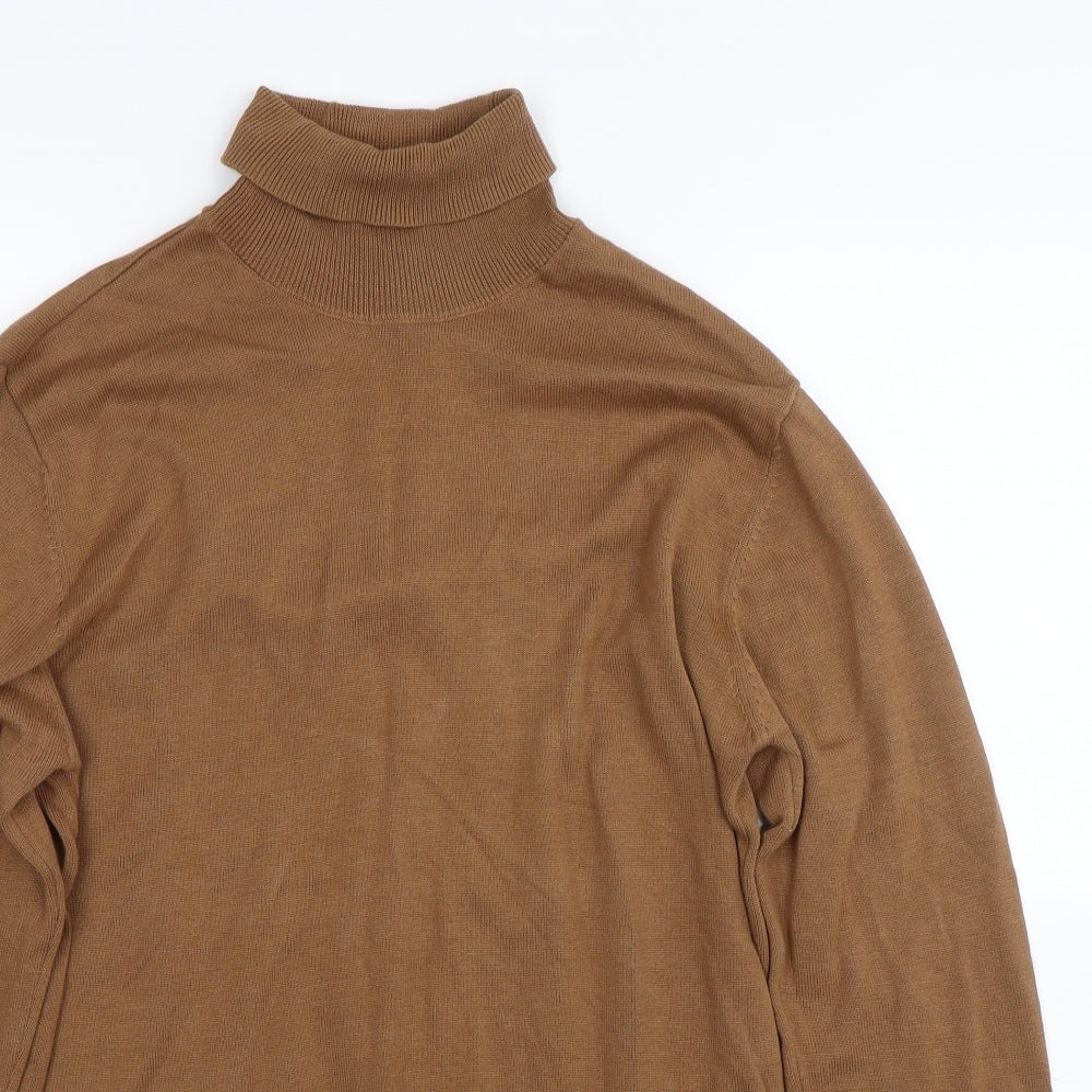 Peacocks Mens Brown   Pullover Jumper Size M