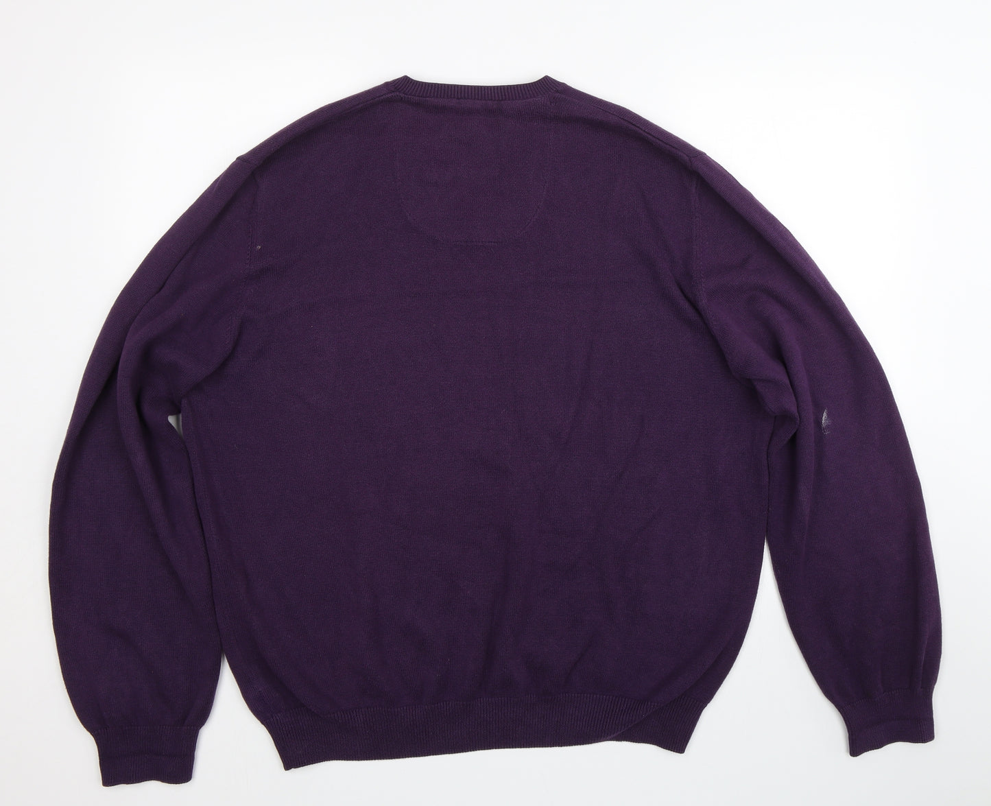 M&S Mens Purple   Pullover Jumper Size XL