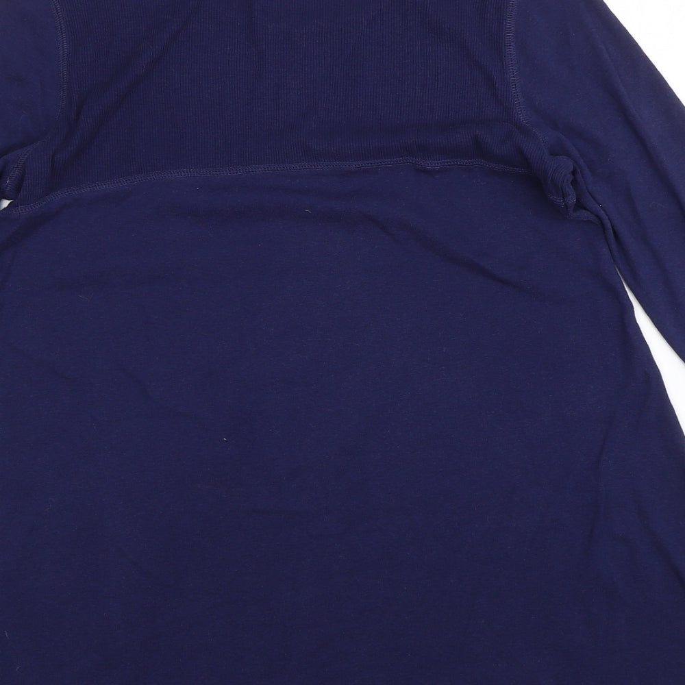 M&S Womens Blue   Basic T-Shirt Size 16