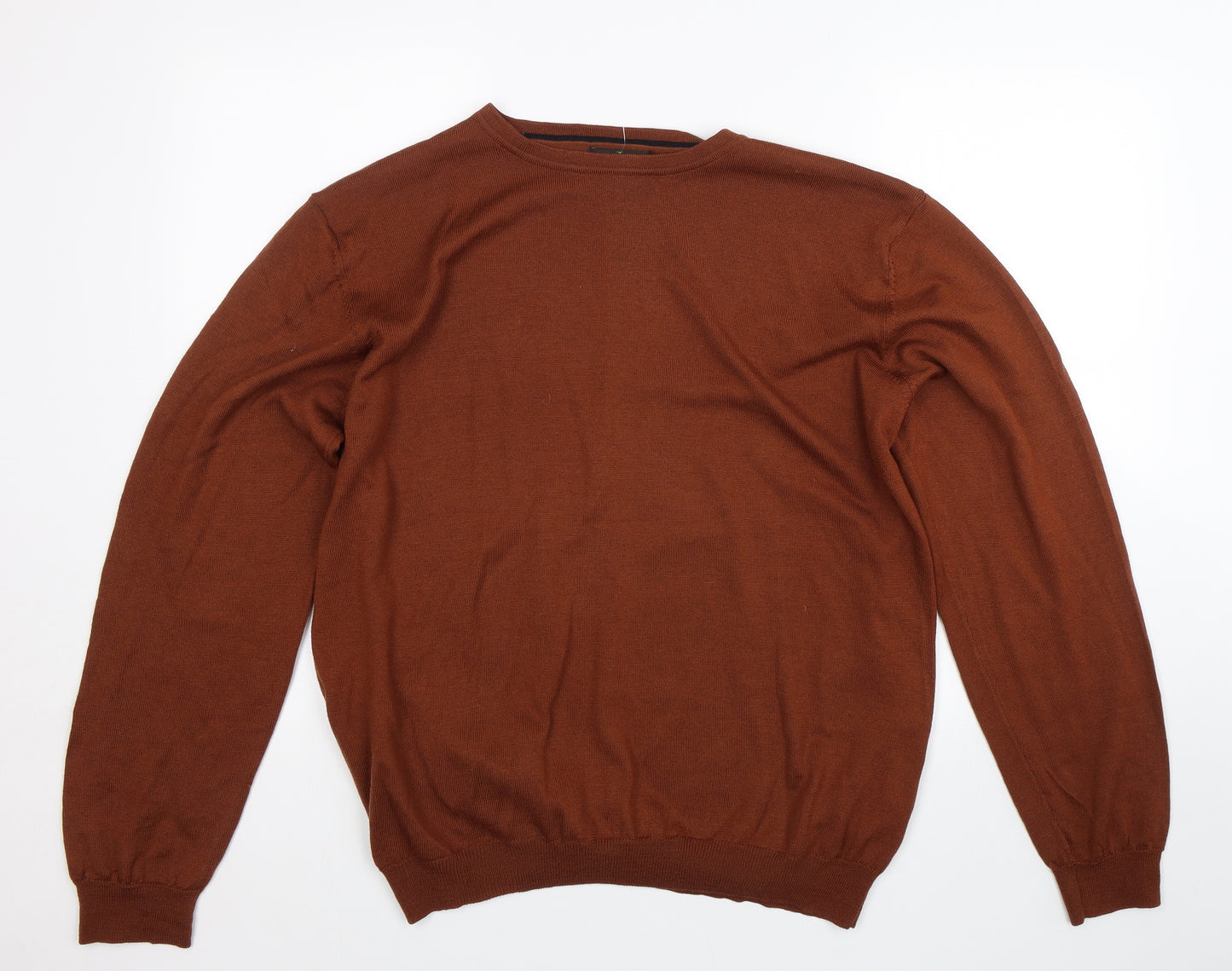 Jasper Conran Mens Brown   Pullover Jumper Size L