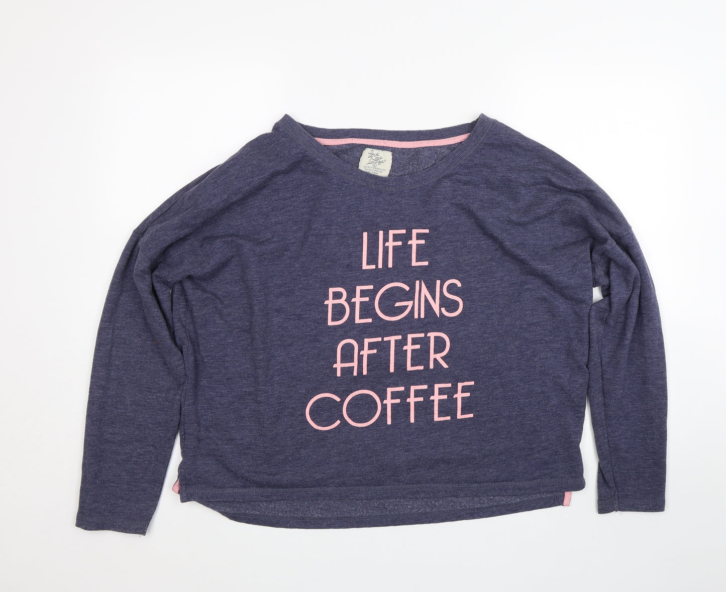 Primark Womens Blue   Top Pyjama Top Size L