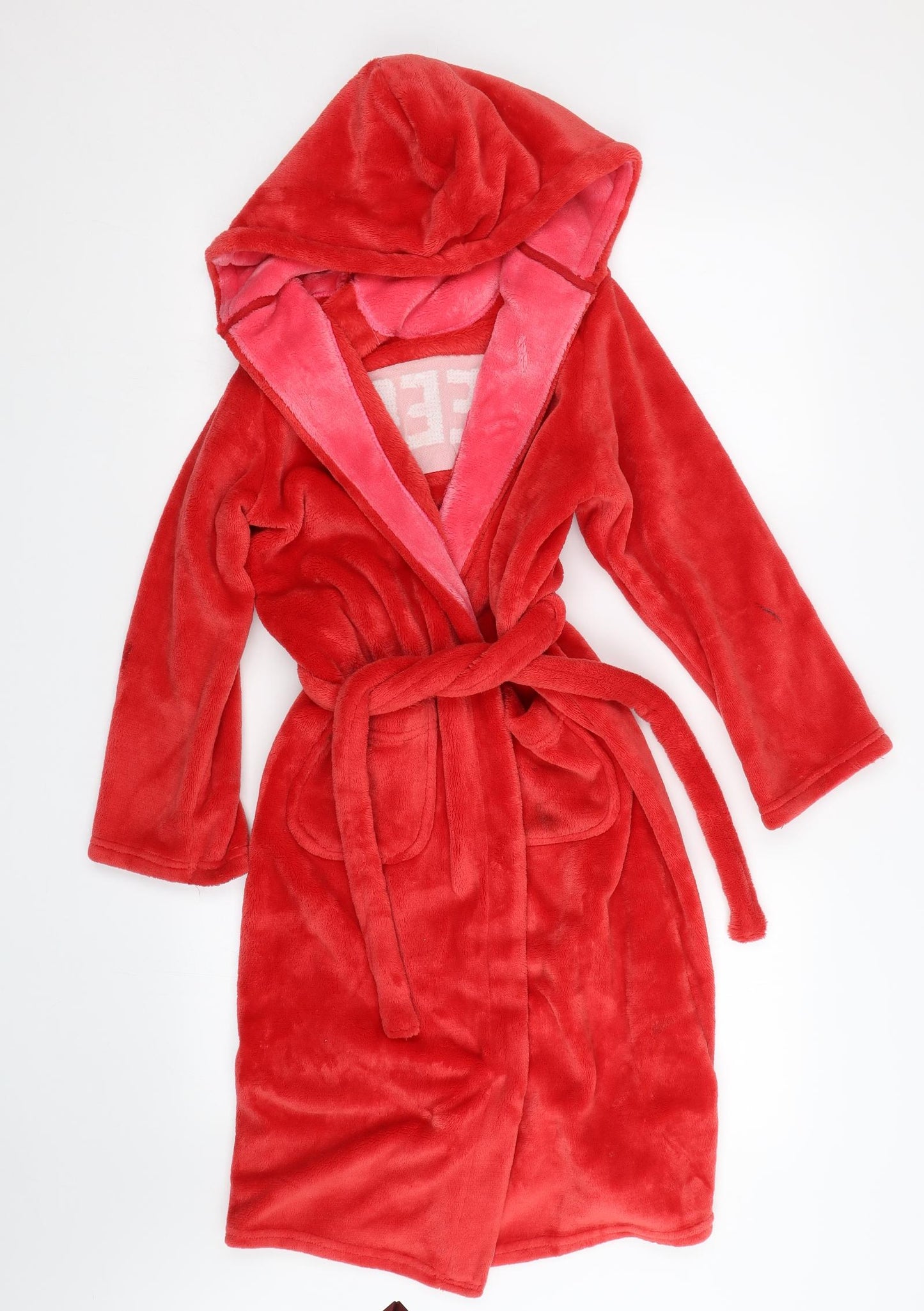 M&S Girls Red   Cami Gown Size 11-12 Years