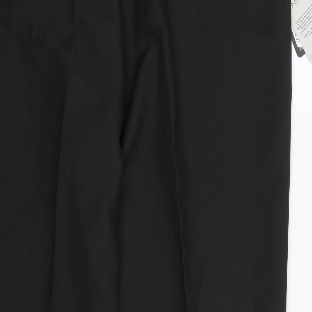 Skopes Mens Black   Dress Pants Trousers Size 48 L29 in