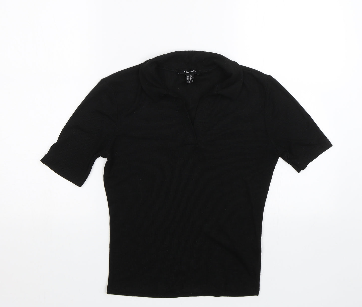 New Look Womens Black   Basic T-Shirt Size 12