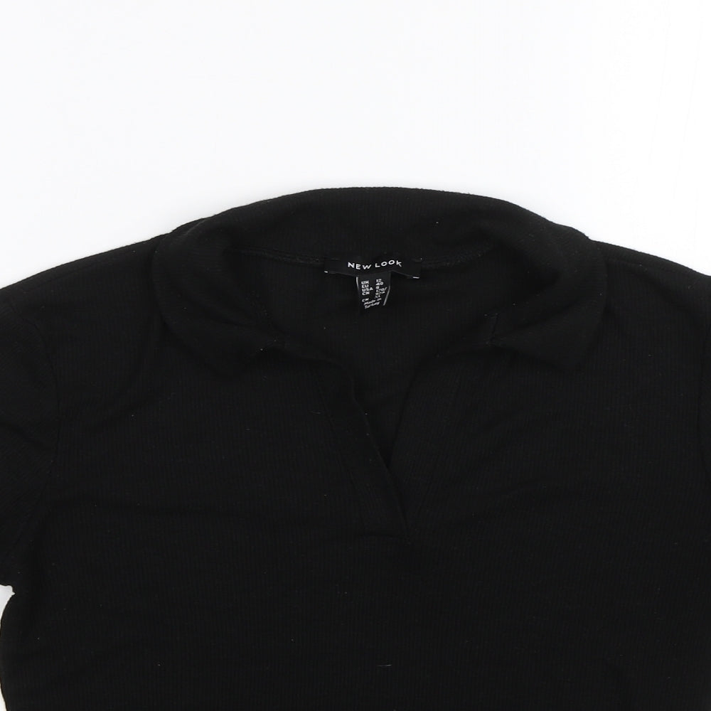 New Look Womens Black   Basic T-Shirt Size 12