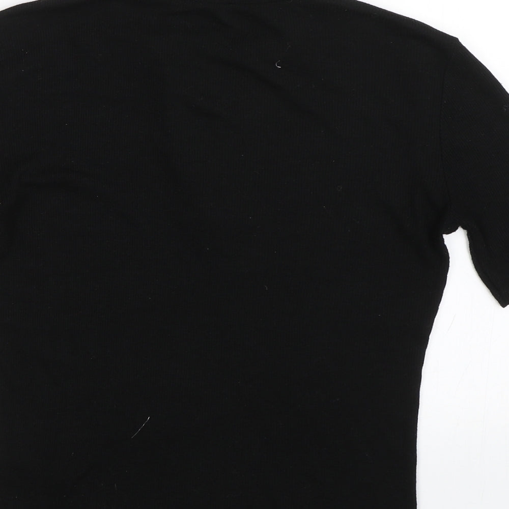 New Look Womens Black   Basic T-Shirt Size 12