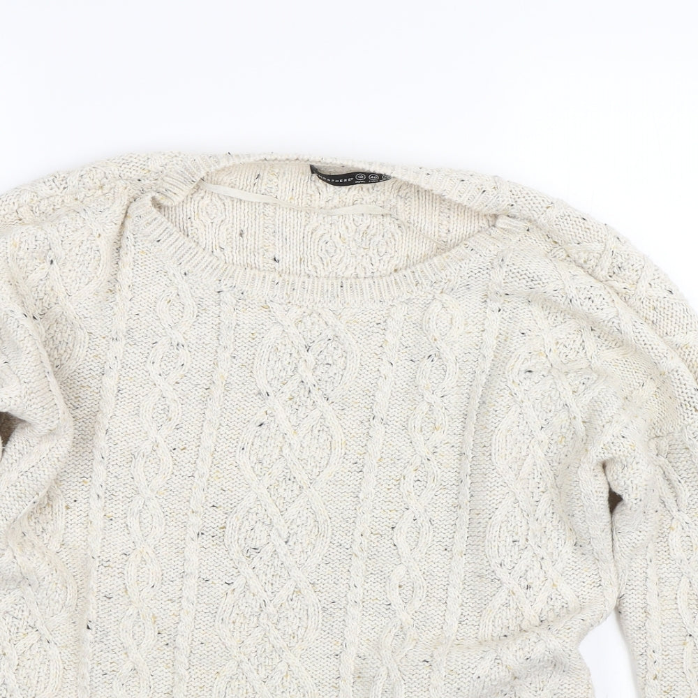 Primark Womens Beige   Pullover Jumper Size 12