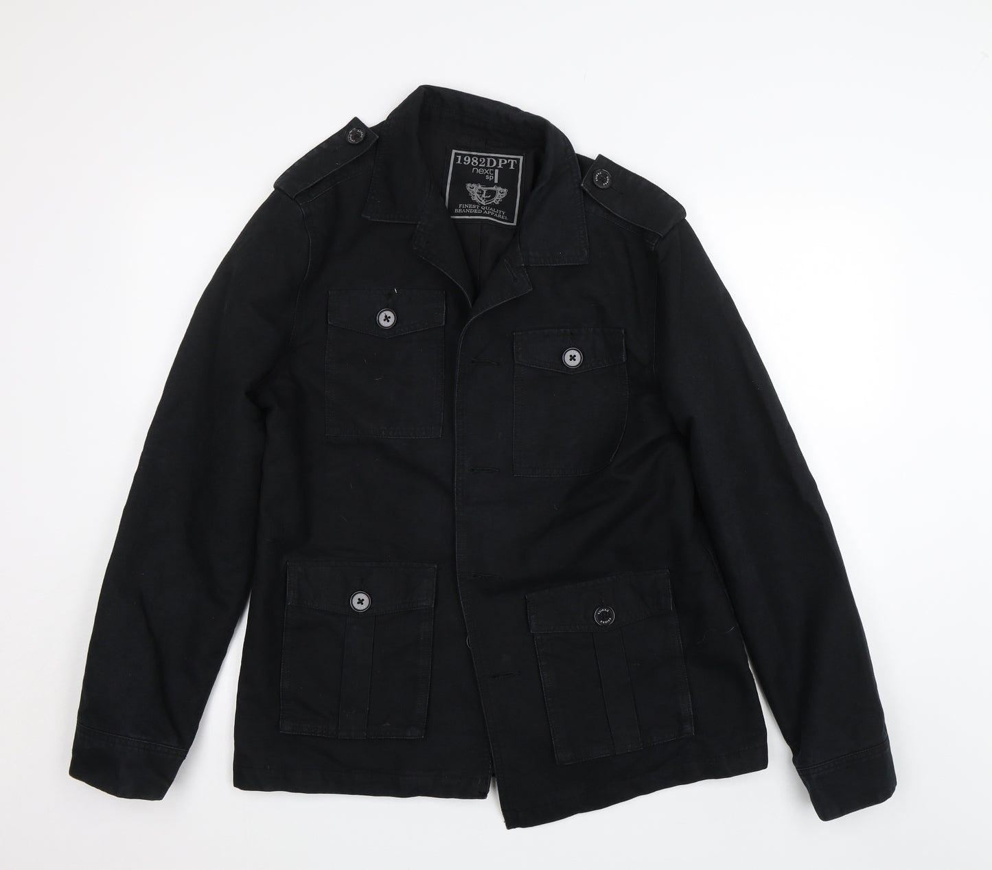 NEXT Mens Black   Jacket Coat Size S