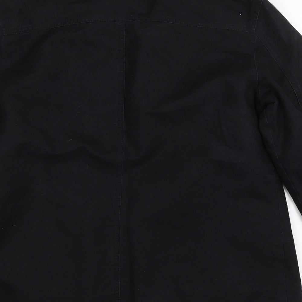 NEXT Mens Black   Jacket Coat Size S