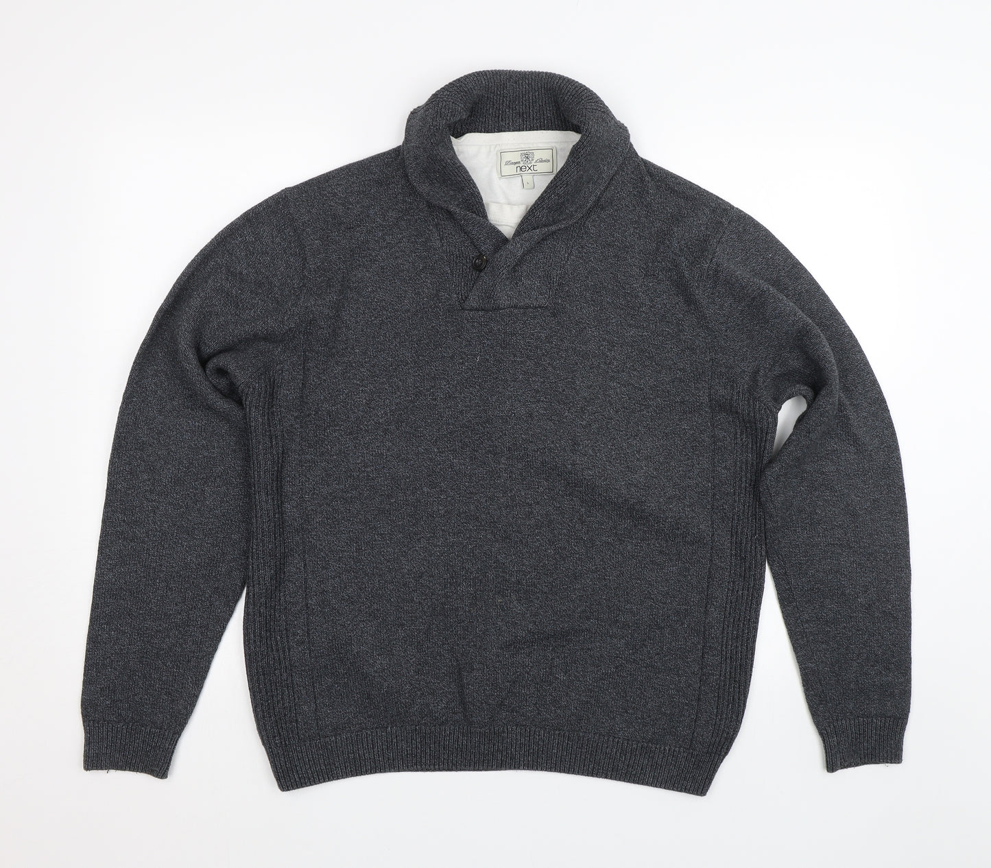 NEXT Mens Grey   Pullover Jumper Size L