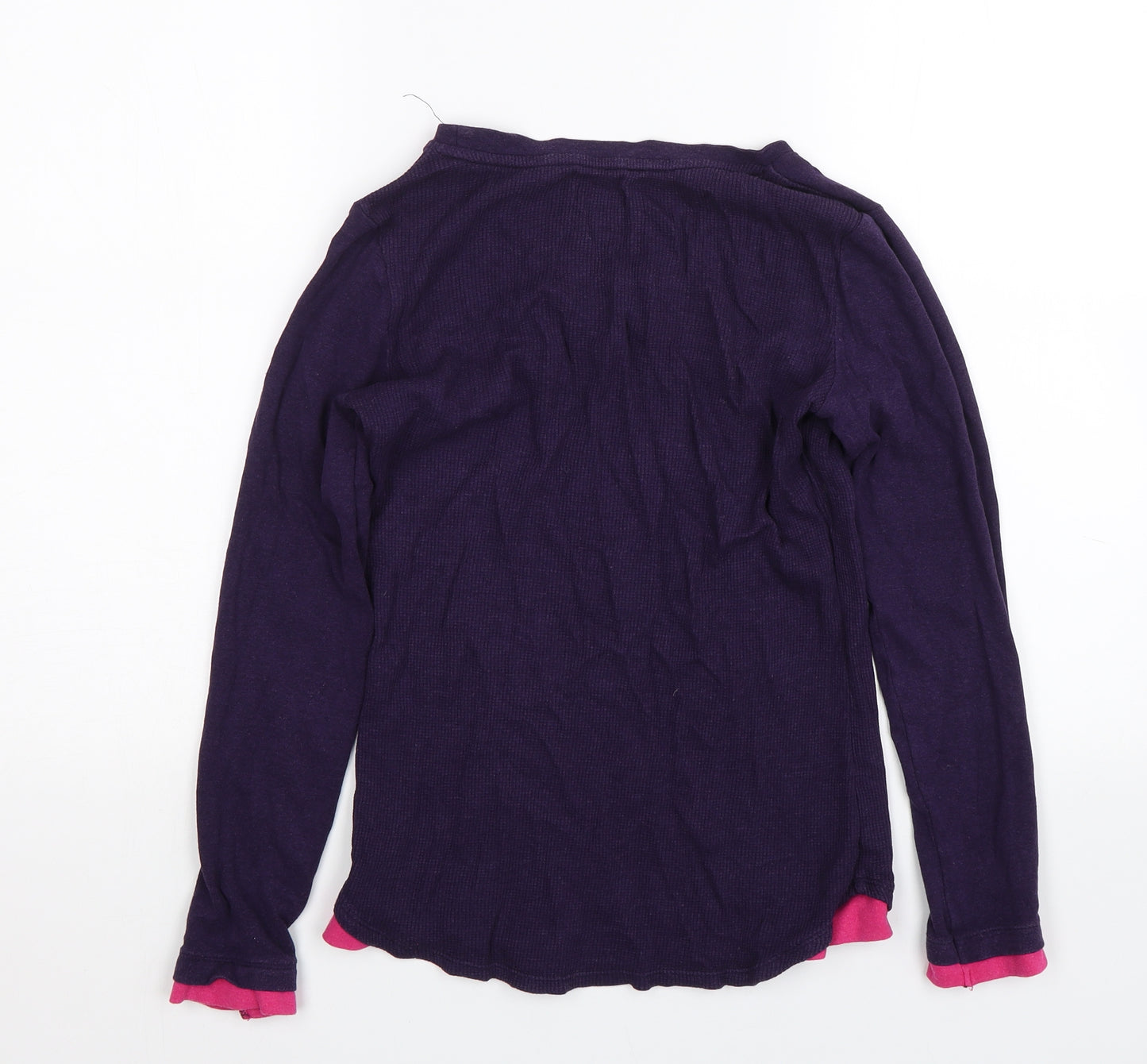 DKNY Womens Purple   Basic T-Shirt Size S